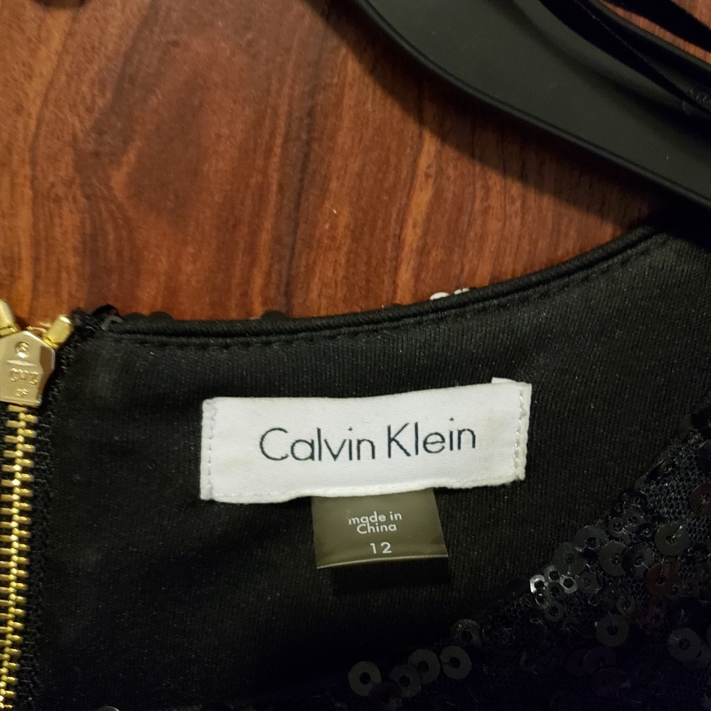 Calvin Klein gown